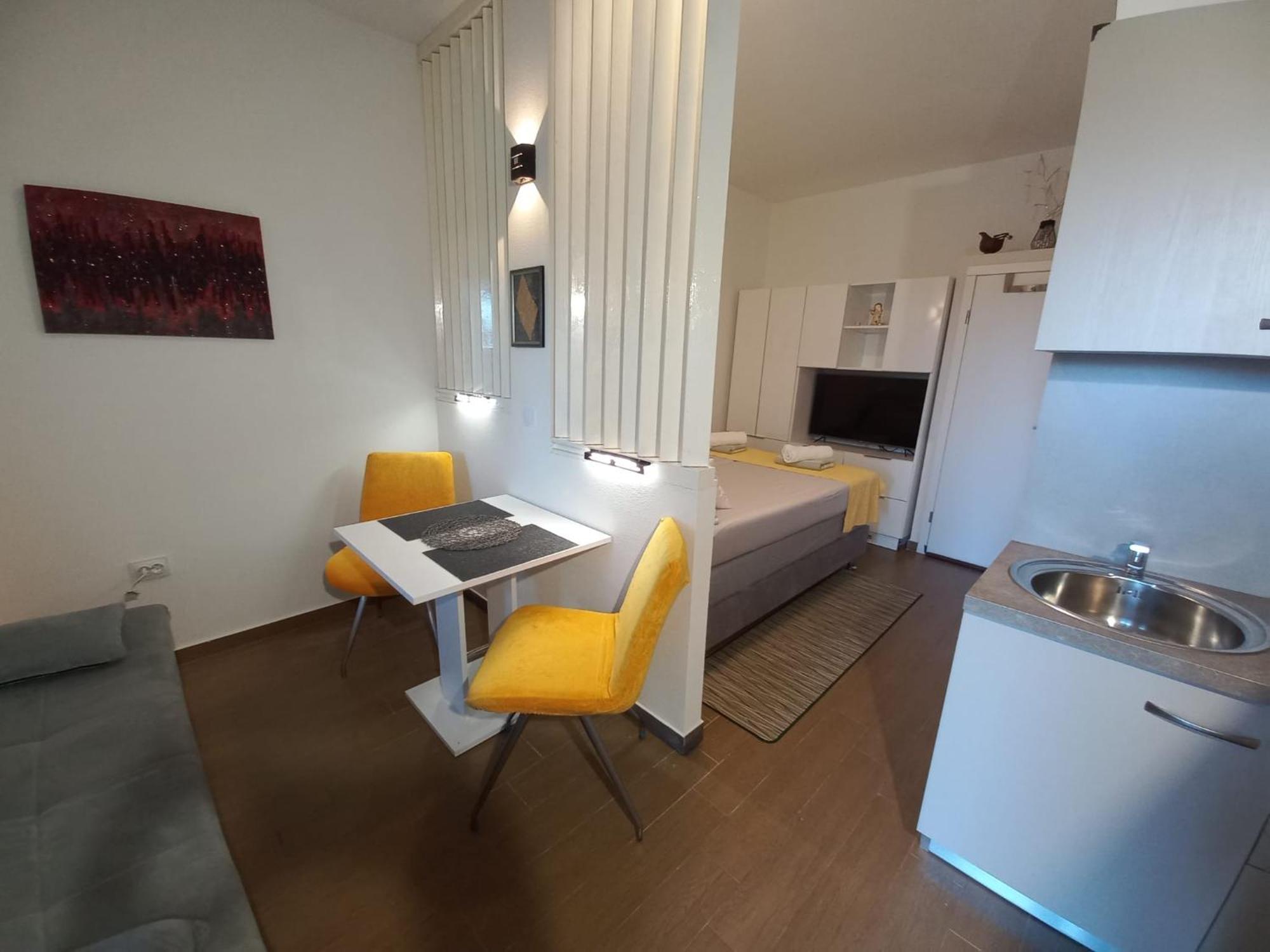 Studio Apartment With Pool Pula Luaran gambar